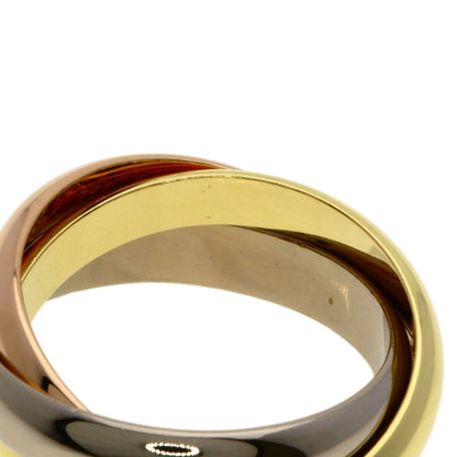 CARTIER Trinity MM #53 Ring K18 Yellow Gold K18 White GoldLadies [Used]