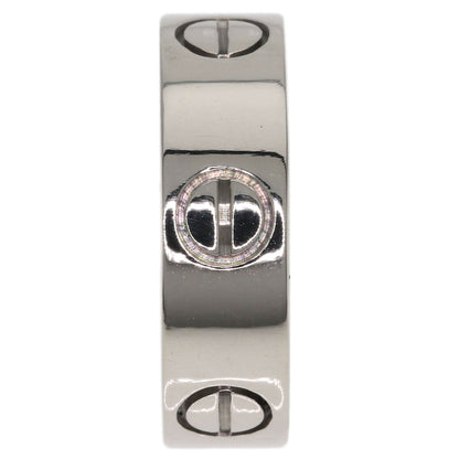 CARTIER love ring #50 Ring K18 White Gold Ladies [Used]