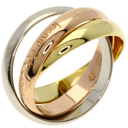 CARTIER Trinity #51 Ring K18 Yellow Gold 18K Pink GoldLadies [Used]