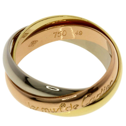 CARTIER Trinity #49 Ring K18 Yellow Gold K18 White GoldLadies [Used]