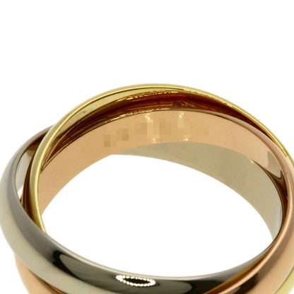 CARTIER Trinity #49 Ring K18 Yellow Gold K18 White GoldLadies [Used]