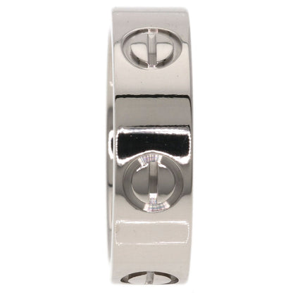 CARTIER love ring #51 Ring K18 White Gold Ladies [Used]