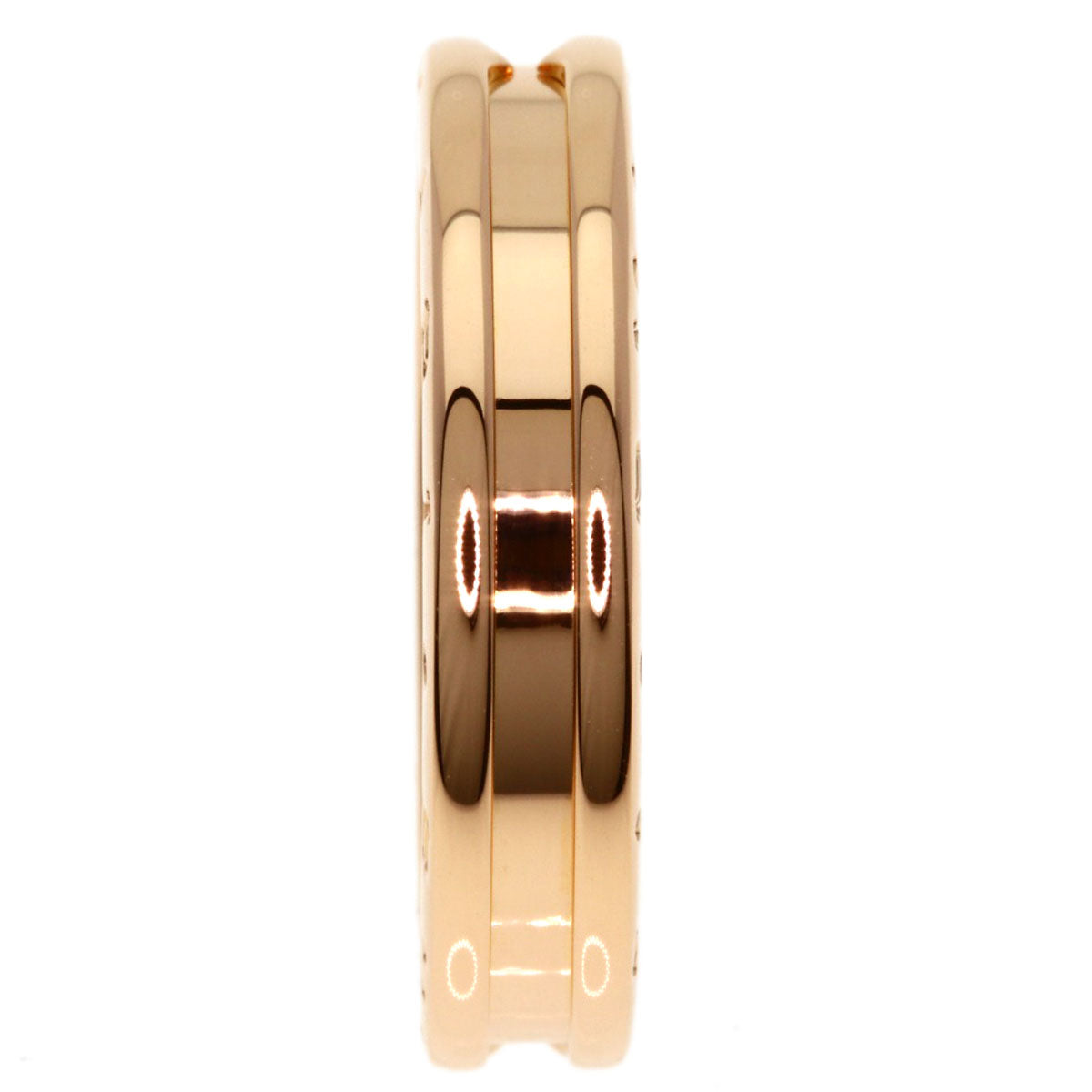 BVLGARI B.zero1 1 band #54 Ring K18 Pink Gold Ladies [Used]