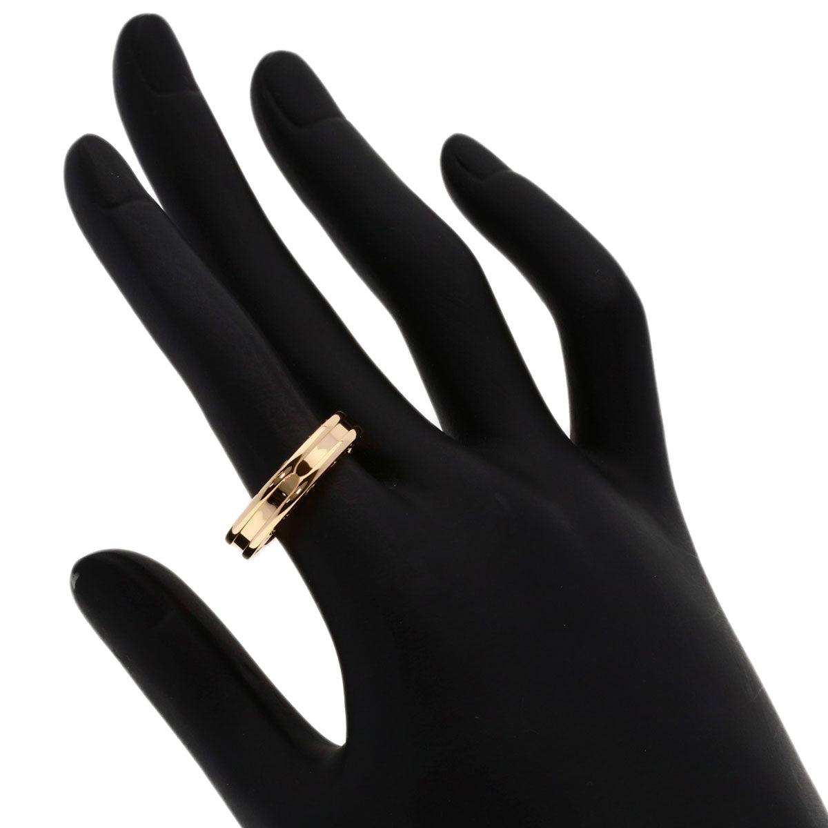 BVLGARI B.zero1 1 band #54 Ring K18 Pink Gold Ladies [Used]
