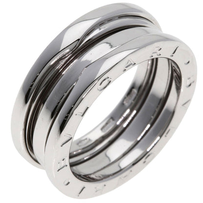 BVLGARI B.zero1 2 band #52 Ring K18 White Gold Ladies [Used]