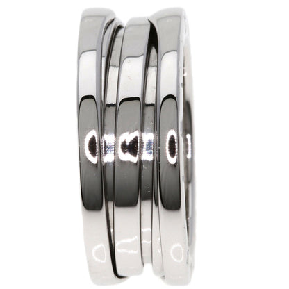 BVLGARI B.zero1 2 band #52 Ring K18 White Gold Ladies [Used]