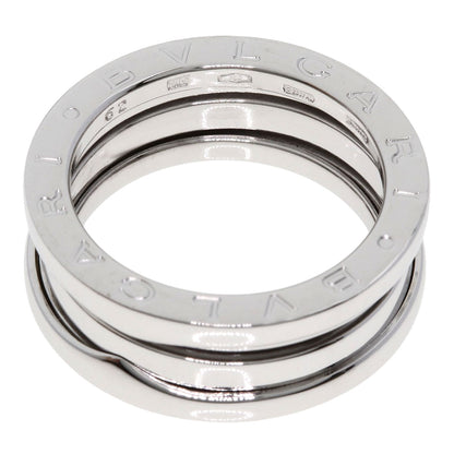 BVLGARI B.zero1 2 band #52 Ring K18 White Gold Ladies [Used]