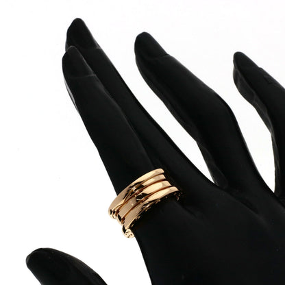 BVLGARI B.zero1 2 band #52 Ring K18 Pink Gold Ladies [Used]