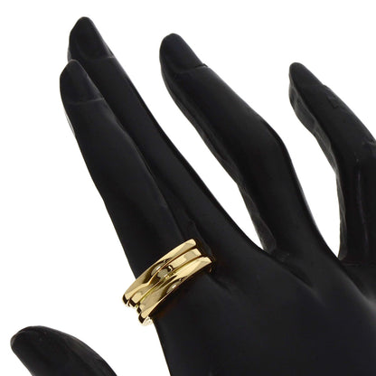 BVLGARI B.zero1 2 band #54 Ring K18 Yellow Gold Ladies [Used]