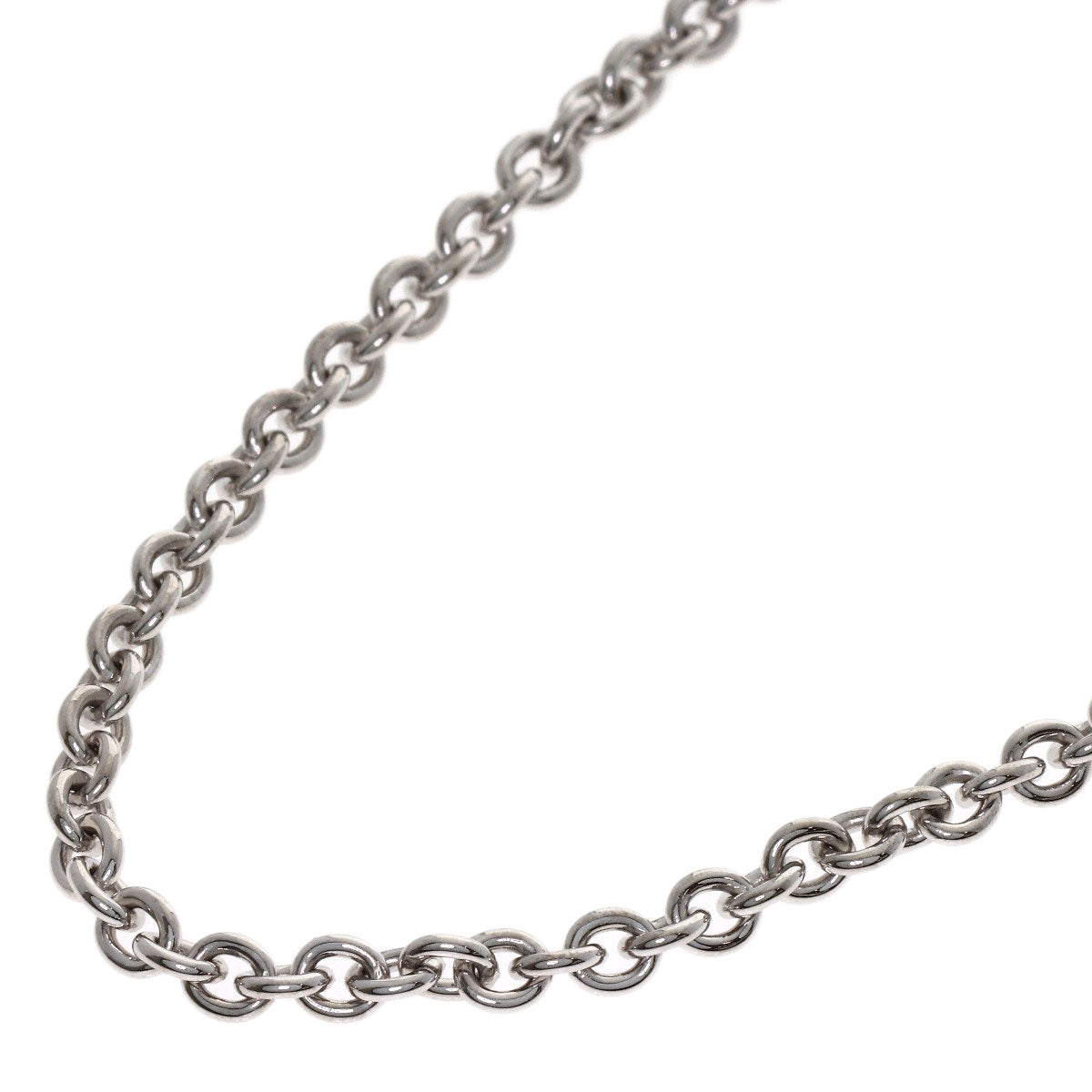 BVLGARI Katene three-ball Necklace K18 White Gold Ladies [Used]
