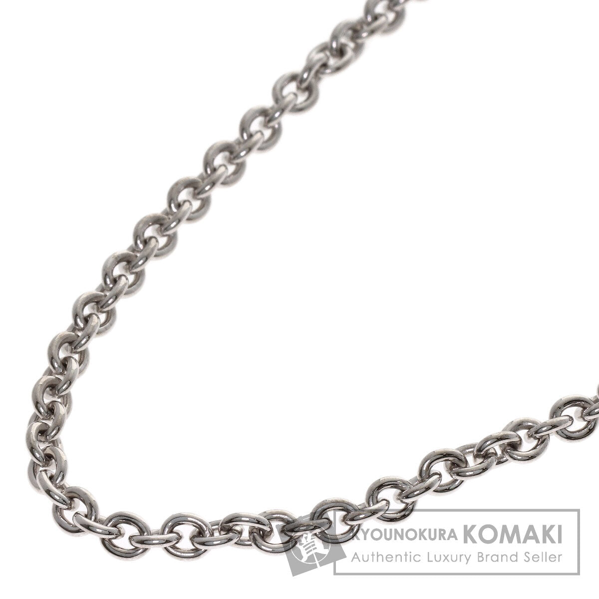 BVLGARI Katene three-ball Necklace K18 White Gold Ladies [Used]