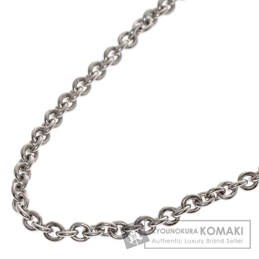 BVLGARI Katene three-ball Necklace K18 White Gold Ladies [Used]