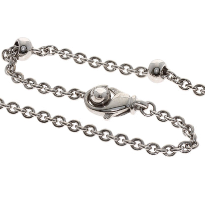 BVLGARI Katene three-ball Necklace K18 White Gold Ladies [Used]
