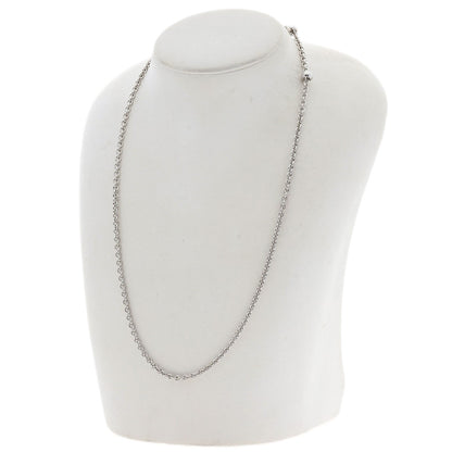 BVLGARI Katene three-ball Necklace K18 White Gold Ladies [Used]