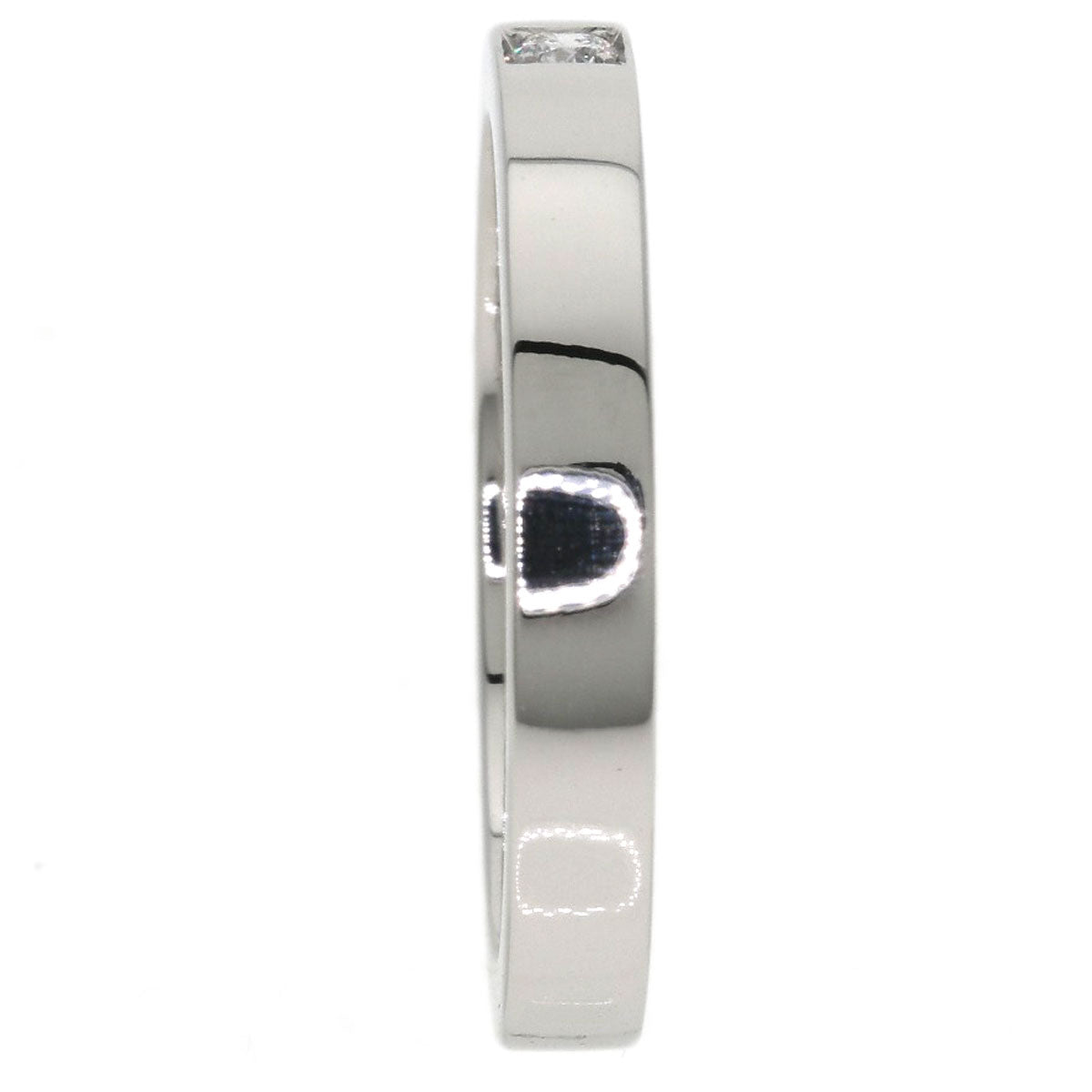 BVLGARI Marie Me 1P Diamond Ring Platinum PT950 Ladies [Used]