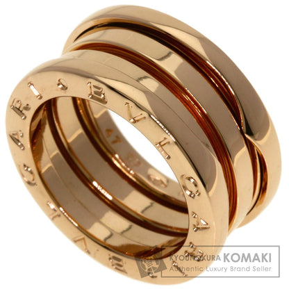 BVLGARI B.zero1 2 Band #47 Ring K18 Pink Gold Ladies [Used]