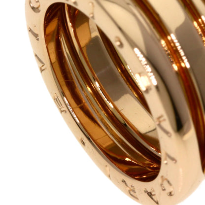 BVLGARI B.zero1 2 Band #47 Ring K18 Pink Gold Ladies [Used]