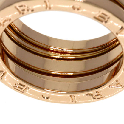 BVLGARI B.zero1 2 Band #47 Ring K18 Pink Gold Ladies [Used]