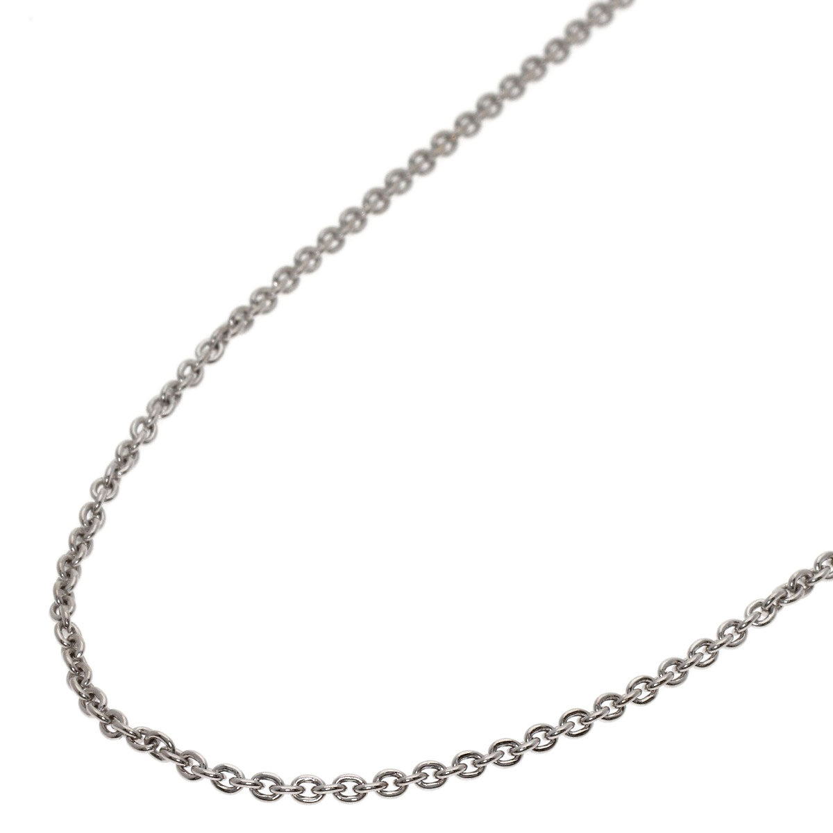 BVLGARI Chain 15.7" Necklace K18 White Gold Ladies [Used]