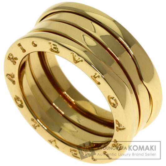 BVLGARI B.zero1 2 Band #49 Ring K18 Yellow Gold Ladies [Used]