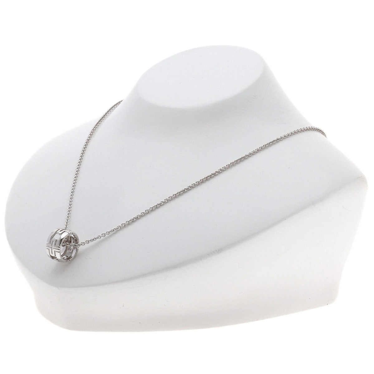BVLGARI Parentesi Necklace K18 White Gold Ladies [Used]