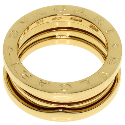 BVLGARI B.zero1 2 Band #47 Ring K18 Yellow Gold Ladies [Used]