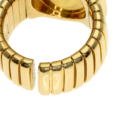 BVLGARI BVLGARI BVLGARI Onyx Ring K18 Yellow Gold Ladies [Used]