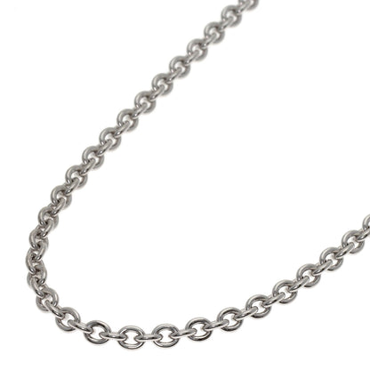 BVLGARI Catene Chain 19.7" Necklace K18 White Gold Ladies [Used]