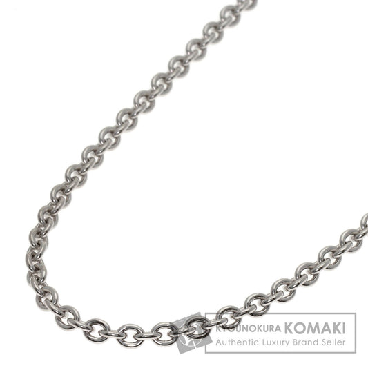 BVLGARI Catene Chain 19.7" Necklace K18 White Gold Ladies [Used]