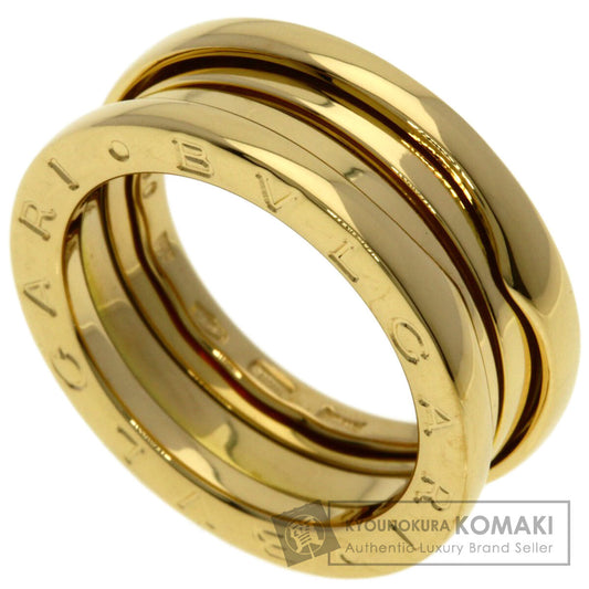 BVLGARI B.zero1 2 band #50 Ring K18 Yellow Gold Ladies [Used]