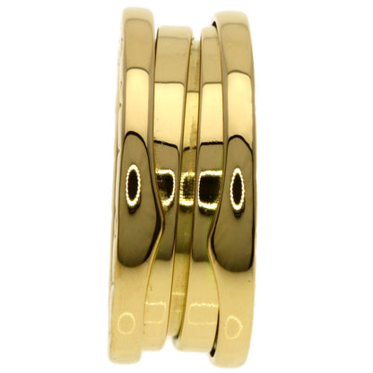 BVLGARI B.zero1 2 band #50 Ring K18 Yellow Gold Ladies [Used]