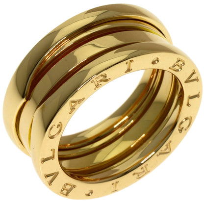 BVLGARI B.zero1 2 Band #51 Ring K18 Yellow Gold Ladies [Used]