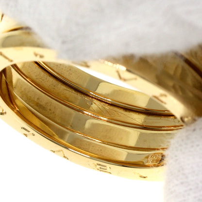 BVLGARI B.zero1 2 bands #56 Ring K18 Yellow Gold Ladies [Used]