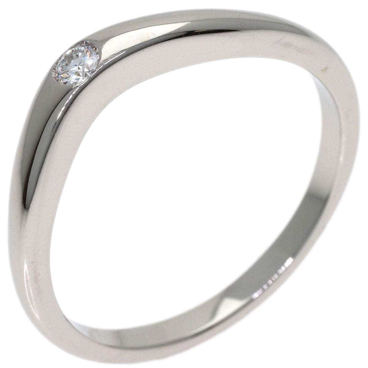 BVLGARI Feddie 1P Diamond Ring Platinum PT950 Ladies [Used]