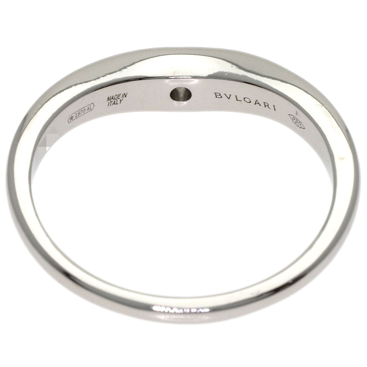 BVLGARI Feddie 1P Diamond Ring Platinum PT950 Ladies [Used]