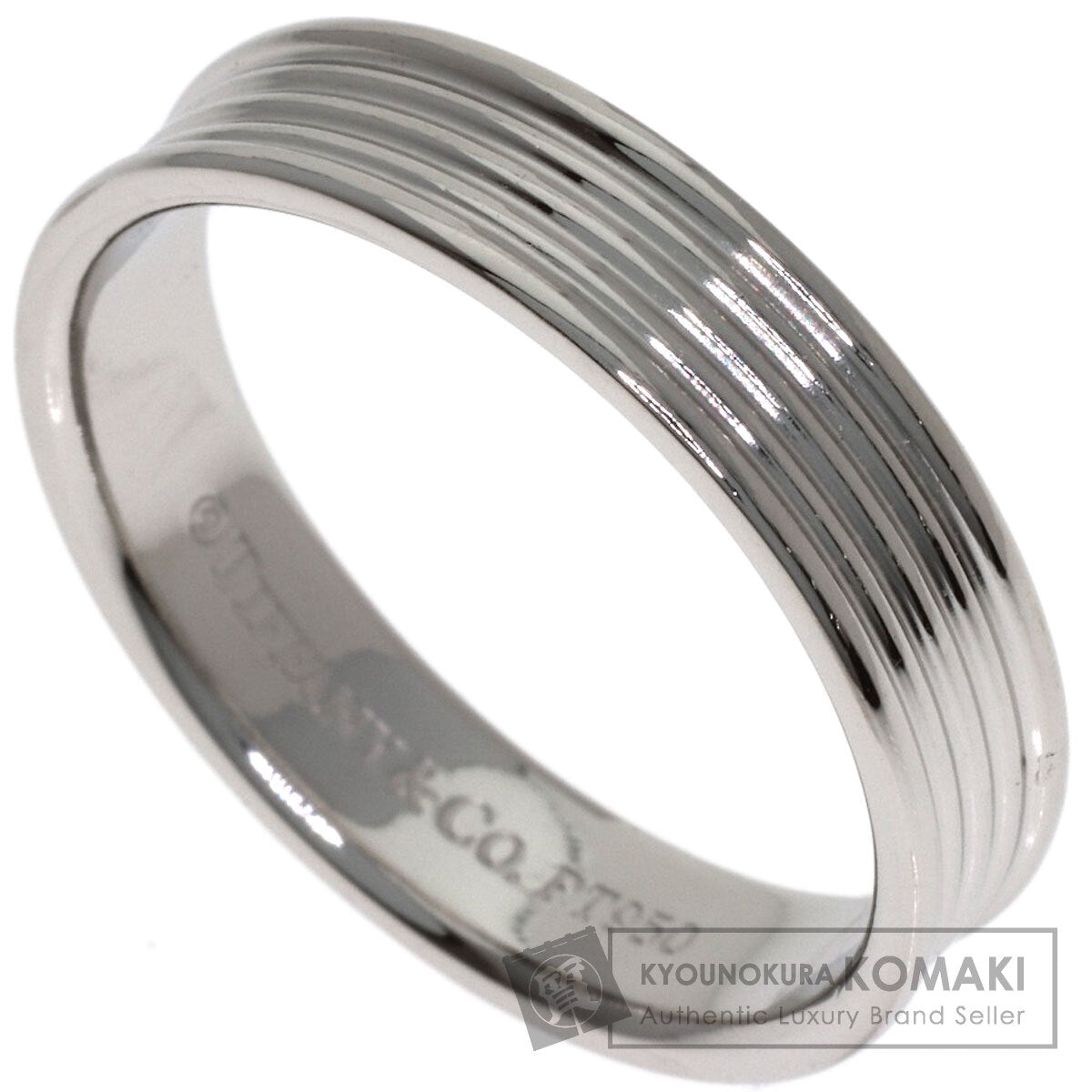 TIFFANY&Co. Band ring Ring Platinum PT950 Ladies [Used]