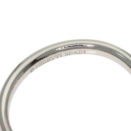 TIFFANY&Co. Curved band Ring Platinum PT950 Ladies [Used]
