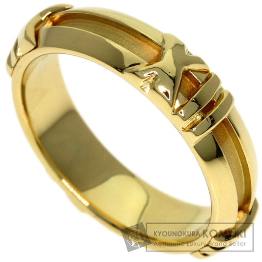 TIFFANY&Co. Atlas Ring K18 Yellow Gold Ladies [Used]
