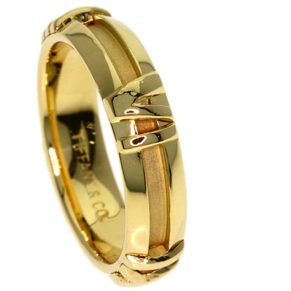 TIFFANY&Co. Atlas Ring K18 Yellow Gold Ladies [Used]