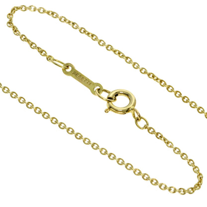 TIFFANY&Co. Open heart Necklace K18 Yellow Gold Ladies [Used]