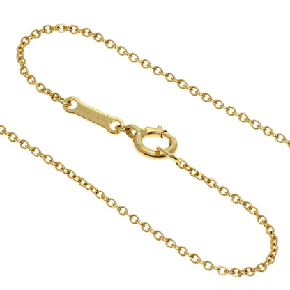 TIFFANY&Co. Bean Necklace K18 Yellow Gold Ladies [Used]