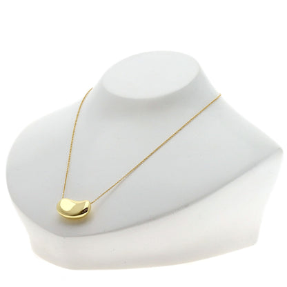TIFFANY&Co. Bean Necklace K18 Yellow Gold Ladies [Used]