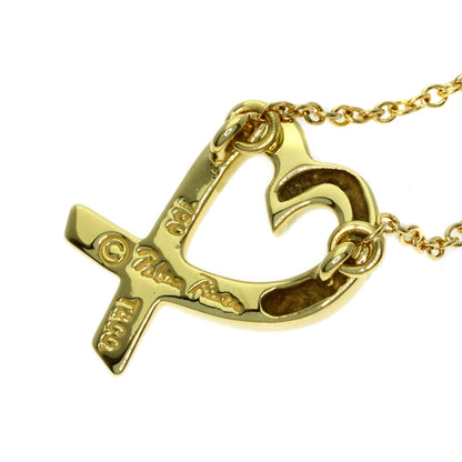 TIFFANY&Co. Loving heart Necklace K18 Yellow Gold Ladies [Used]
