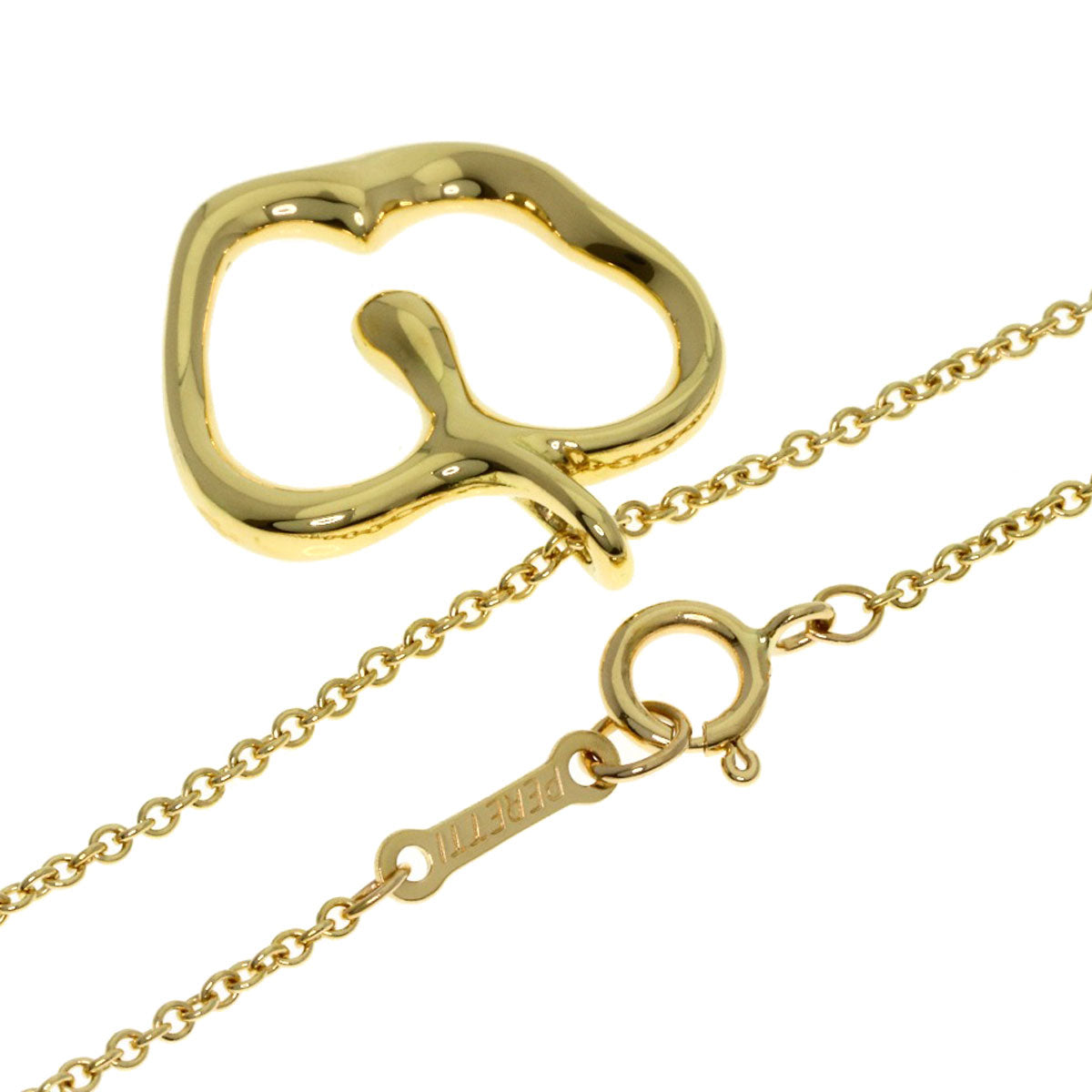 TIFFANY&Co. Apple Necklace K18 Yellow Gold Ladies [Used]