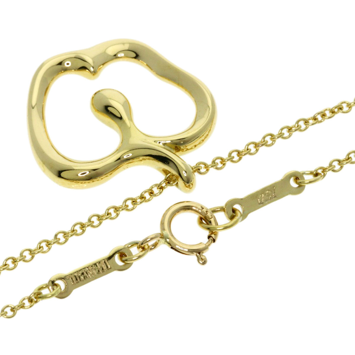 TIFFANY&Co. Apple Necklace K18 Yellow Gold Ladies [Used]