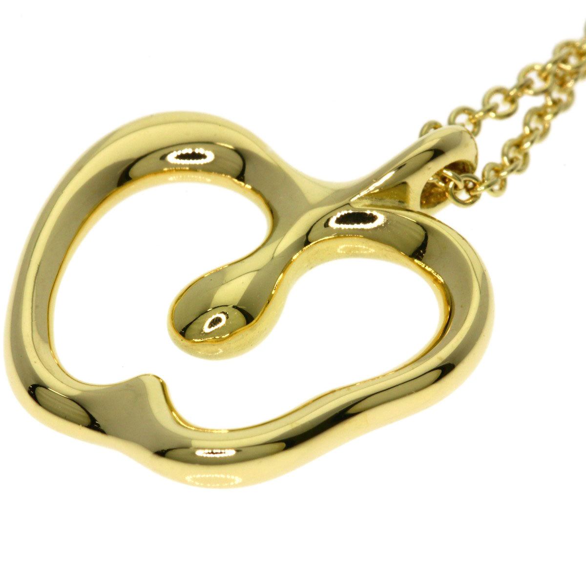 TIFFANY&Co. Apple Necklace K18 Yellow Gold Ladies [Used]