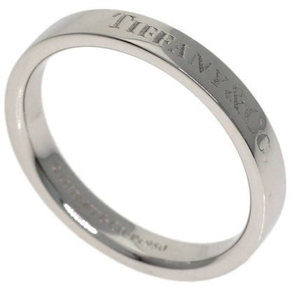 TIFFANY&Co. Flat band Ring Platinum PT950 Ladies [Used]