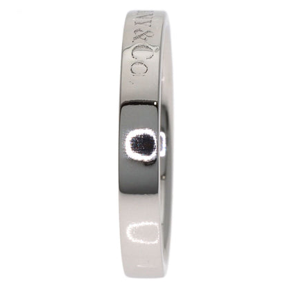 TIFFANY&Co. Flat band Ring Platinum PT950 Ladies [Used]