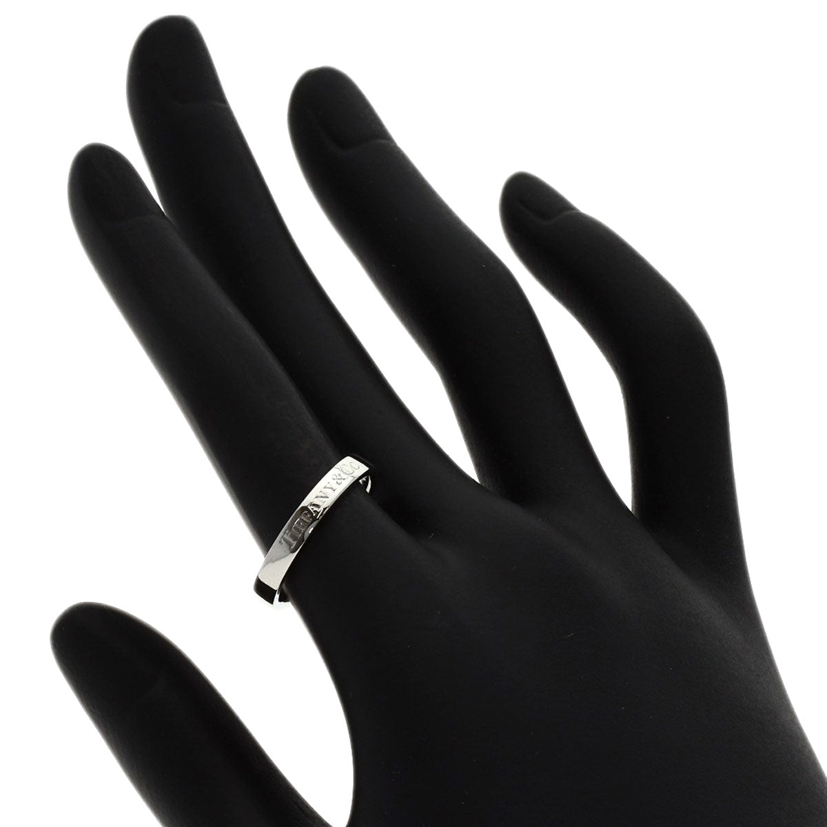 TIFFANY&Co. Flat band Ring Platinum PT950 Ladies [Used]