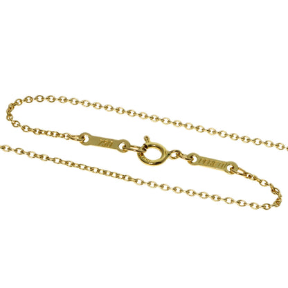 TIFFANY&Co. Open heart Necklace K18 Yellow Gold Ladies [Used]